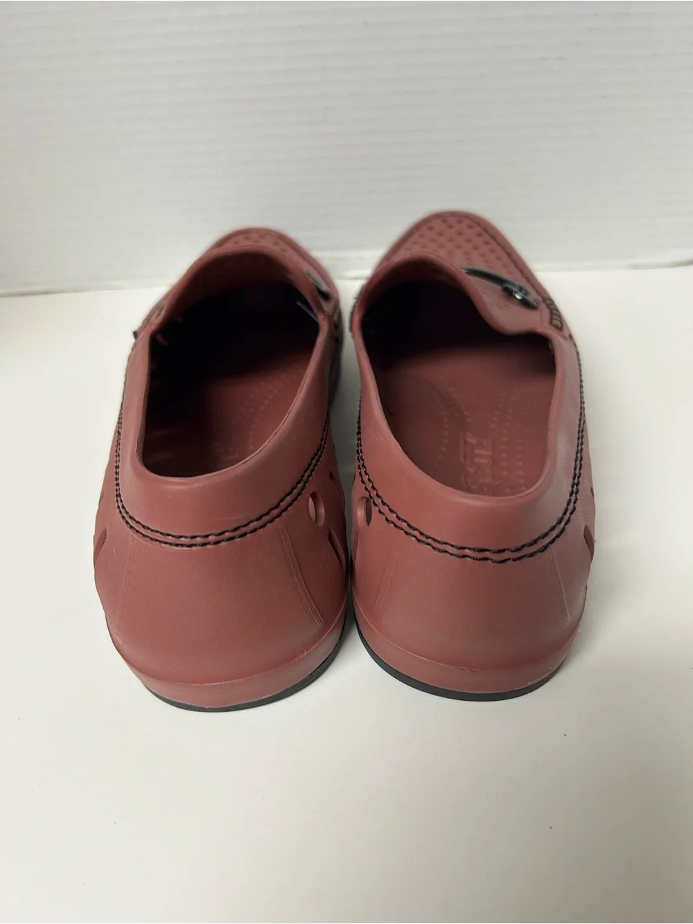 Floafers Men's Chairman Bit Loafers Light Burgundy Waterproof Gorp Size 10 NWOB